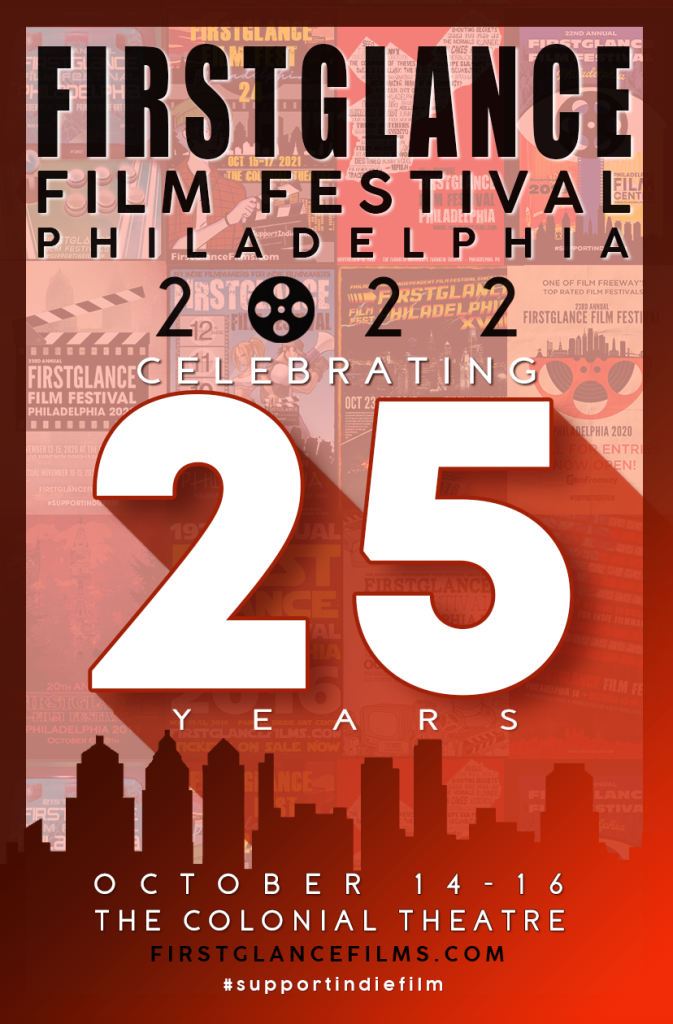 FirstGlance Film Festival Philadelphia 25th Anniversary Poster