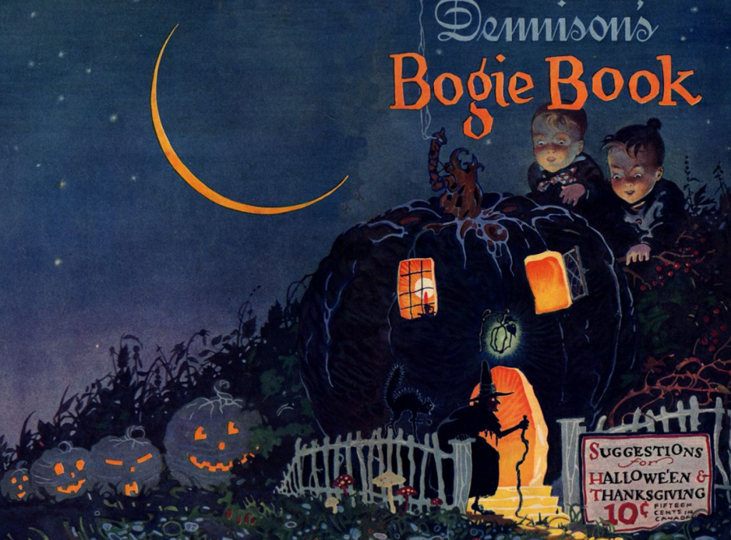 1925 Cover of Dennison's Bogie Book - Original Scan